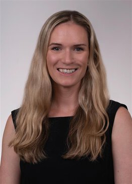 Kallie Bryant Oncology, wearing a black dress