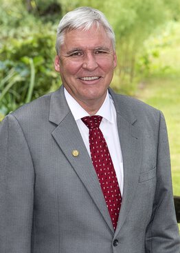 Portrait of a man outside in a natural setting