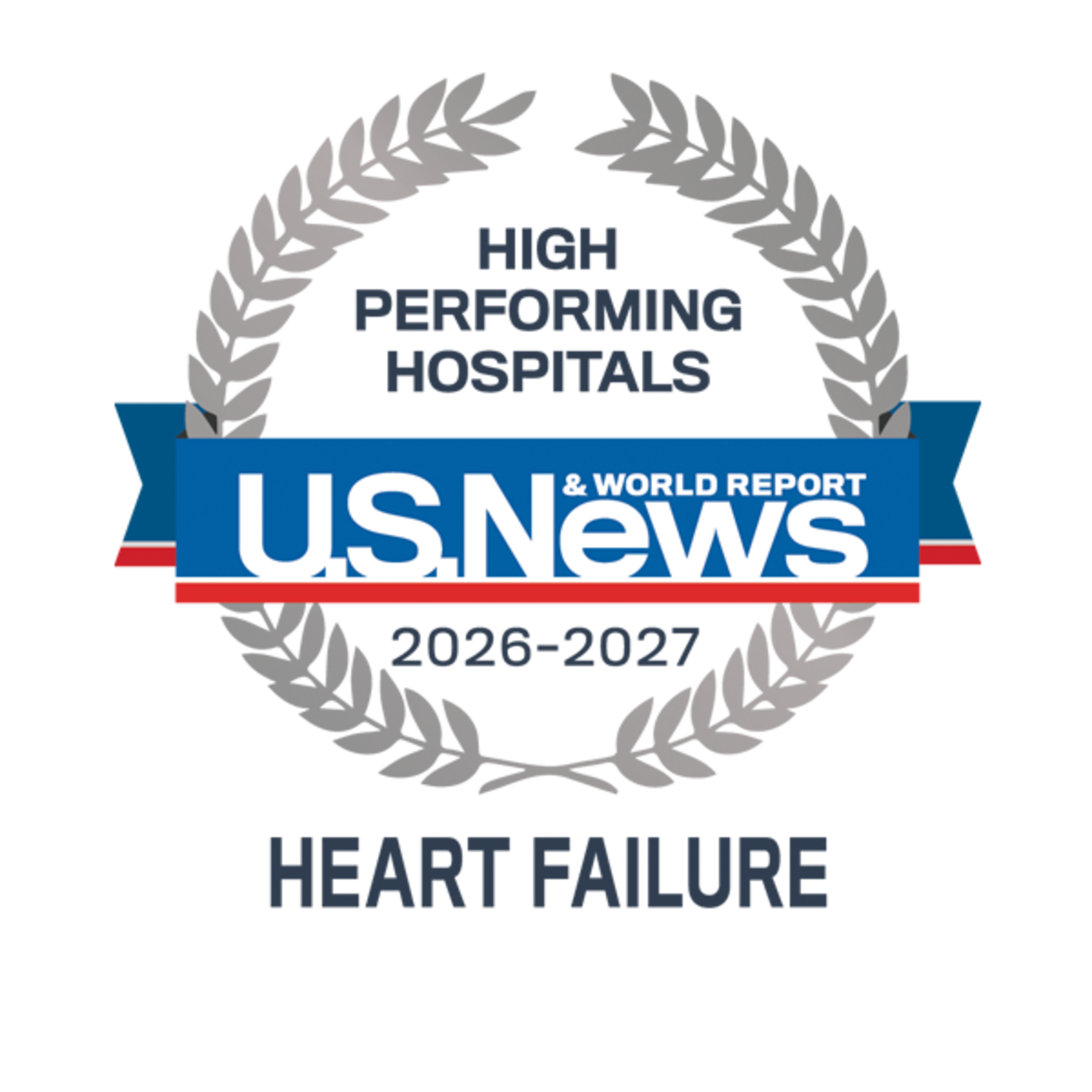 U.S. News & World Report High Performing Hospitals 2026-2027 Heart Failure