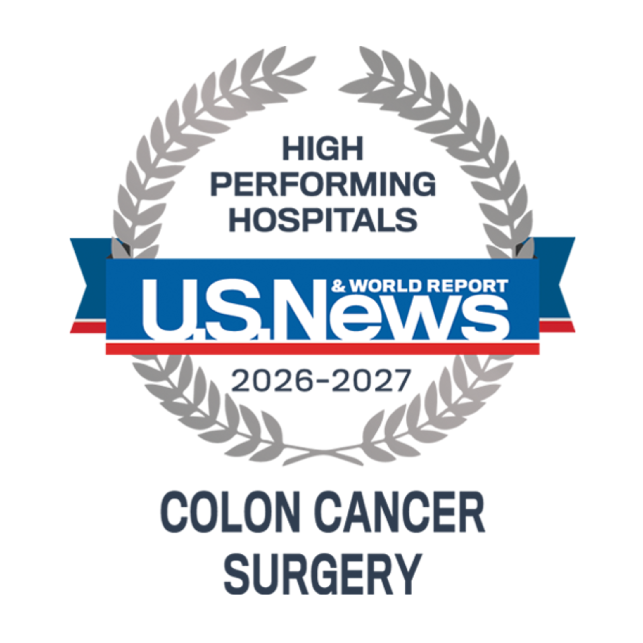 U.S. News & World Report High Performing Hospitals 2026-2027 Colon Cancer
