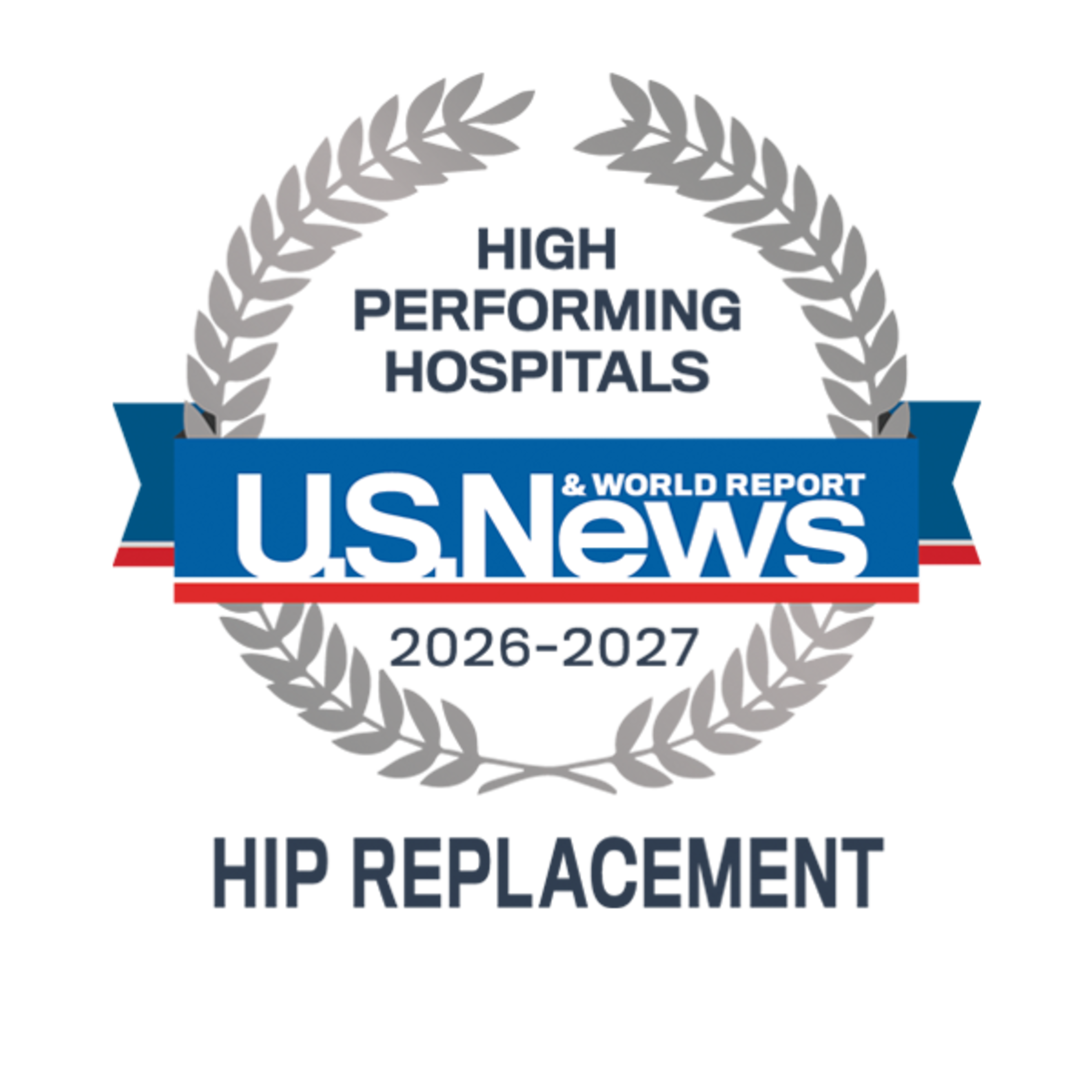 U.S. News & World Report High Performing Hospitals 2026-2027 Hip Replacement