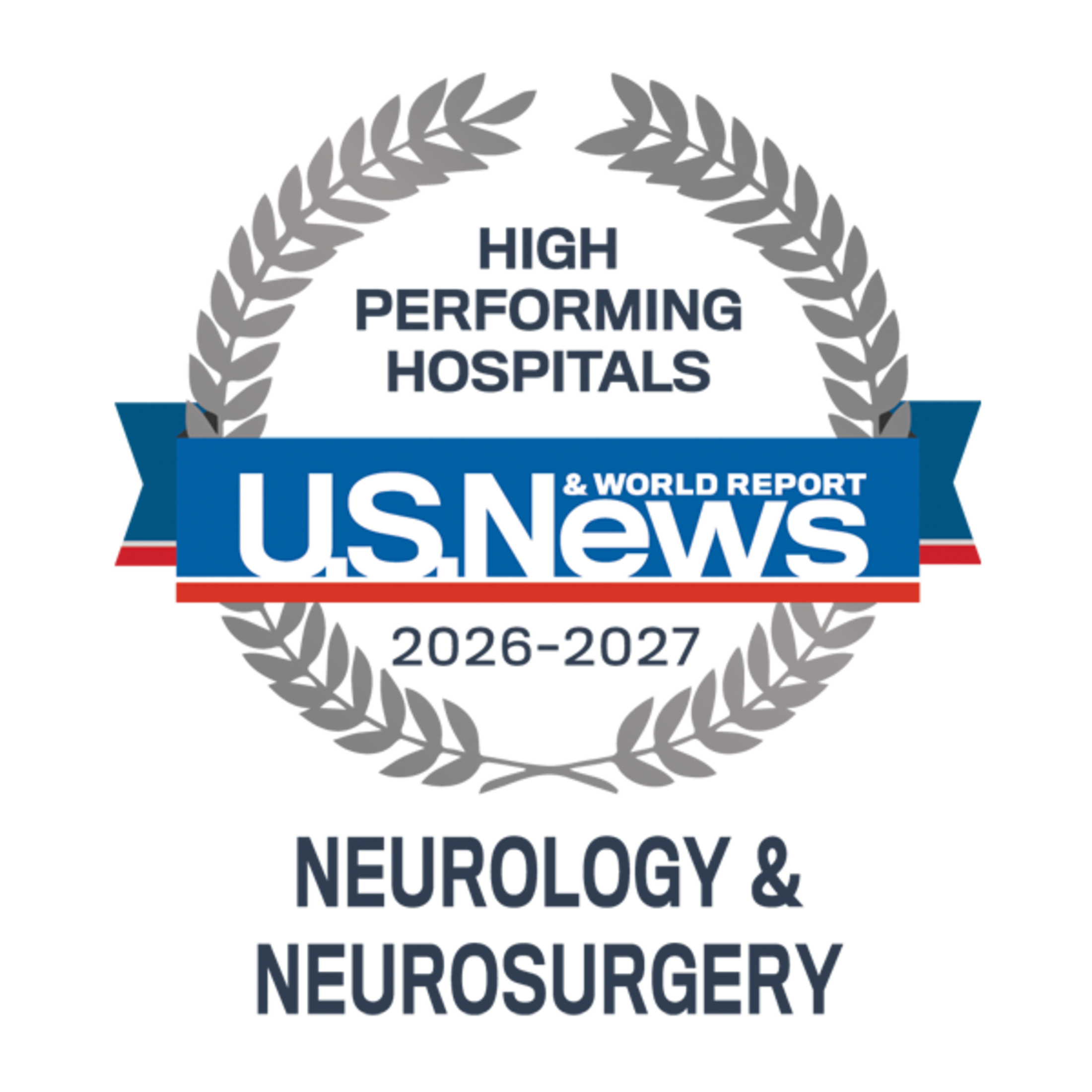 U.S. News & World Report High Performing Hospitals 2026-2027 Neurology