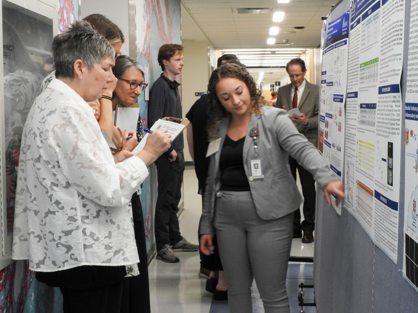 Presentations during the Annual Research Symposium.