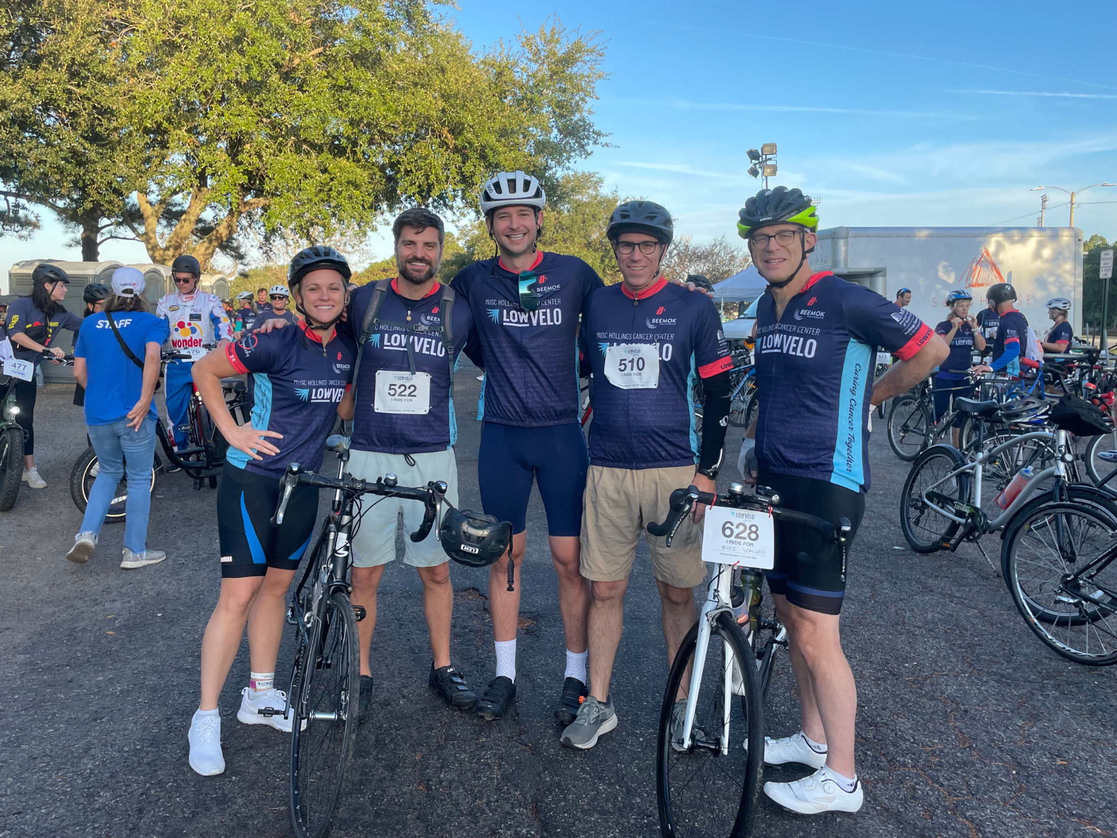 Urology faculty and students participating in Lowvelo