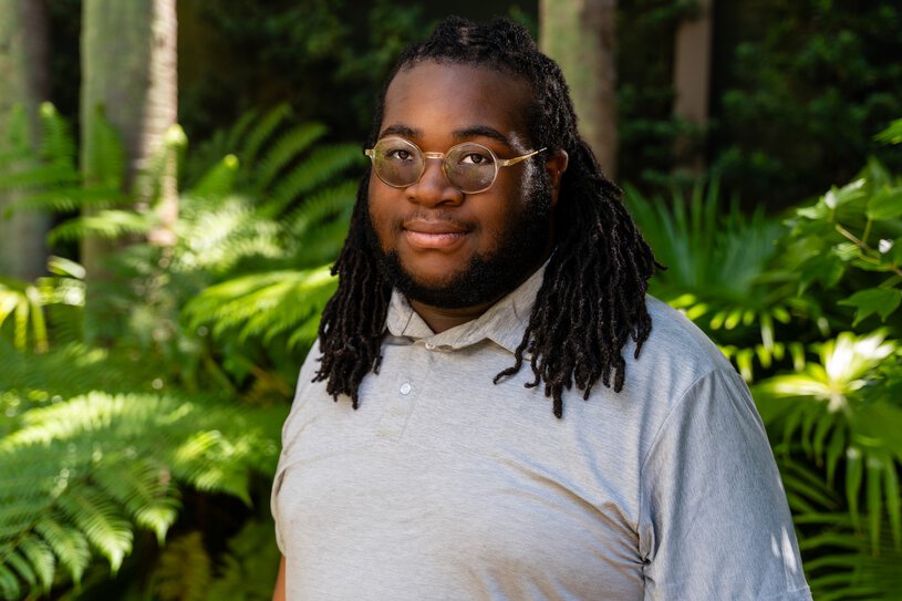 spending the summers at Hollings Cancer Center helped Karreon Campbell to think about his future career