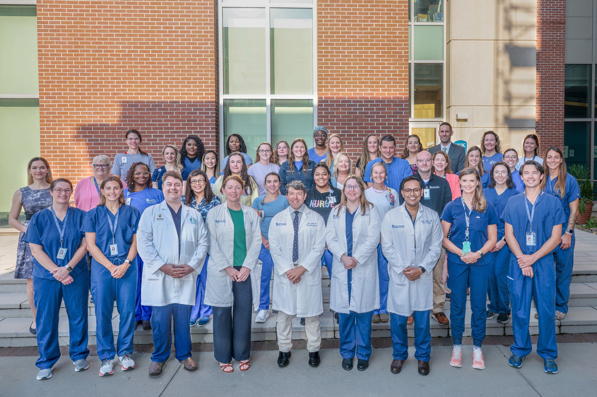 The MUSC Health Burn Team were recognized for achieving ABA Burn Verification
