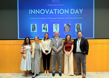 Innovation awardee's with Dr. Clyburn