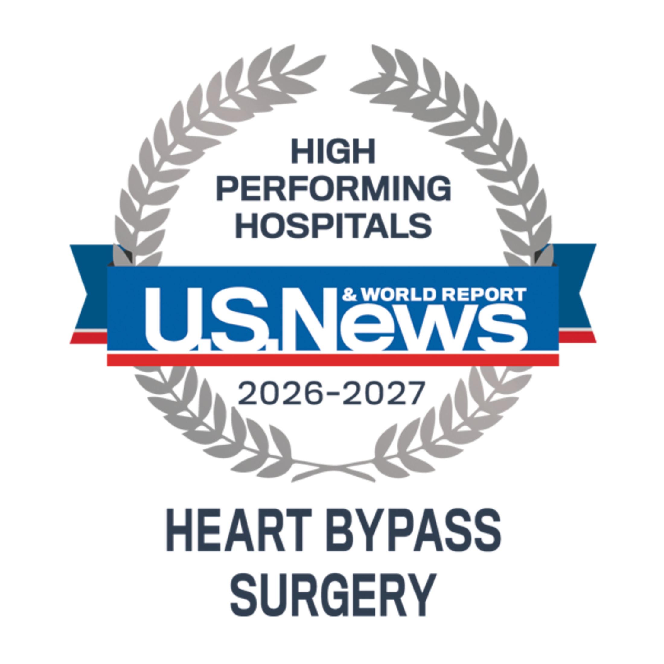 U.S. News & World Report High Performing Hospitals 2026-2027 Heart Bypass Surgery