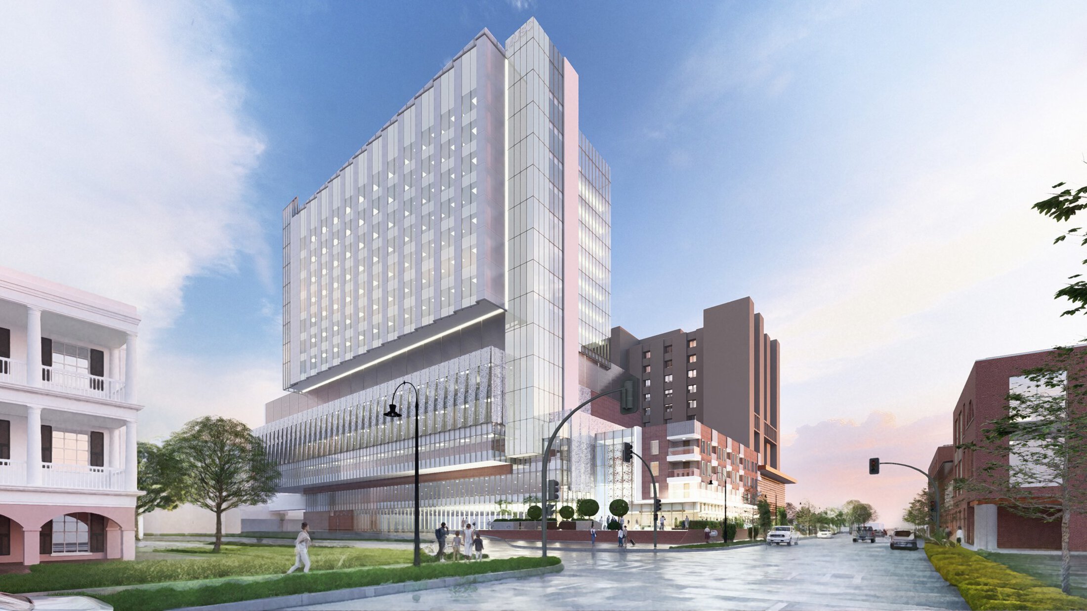 MUSC Health building rendering