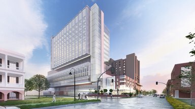MUSC Health building rendering