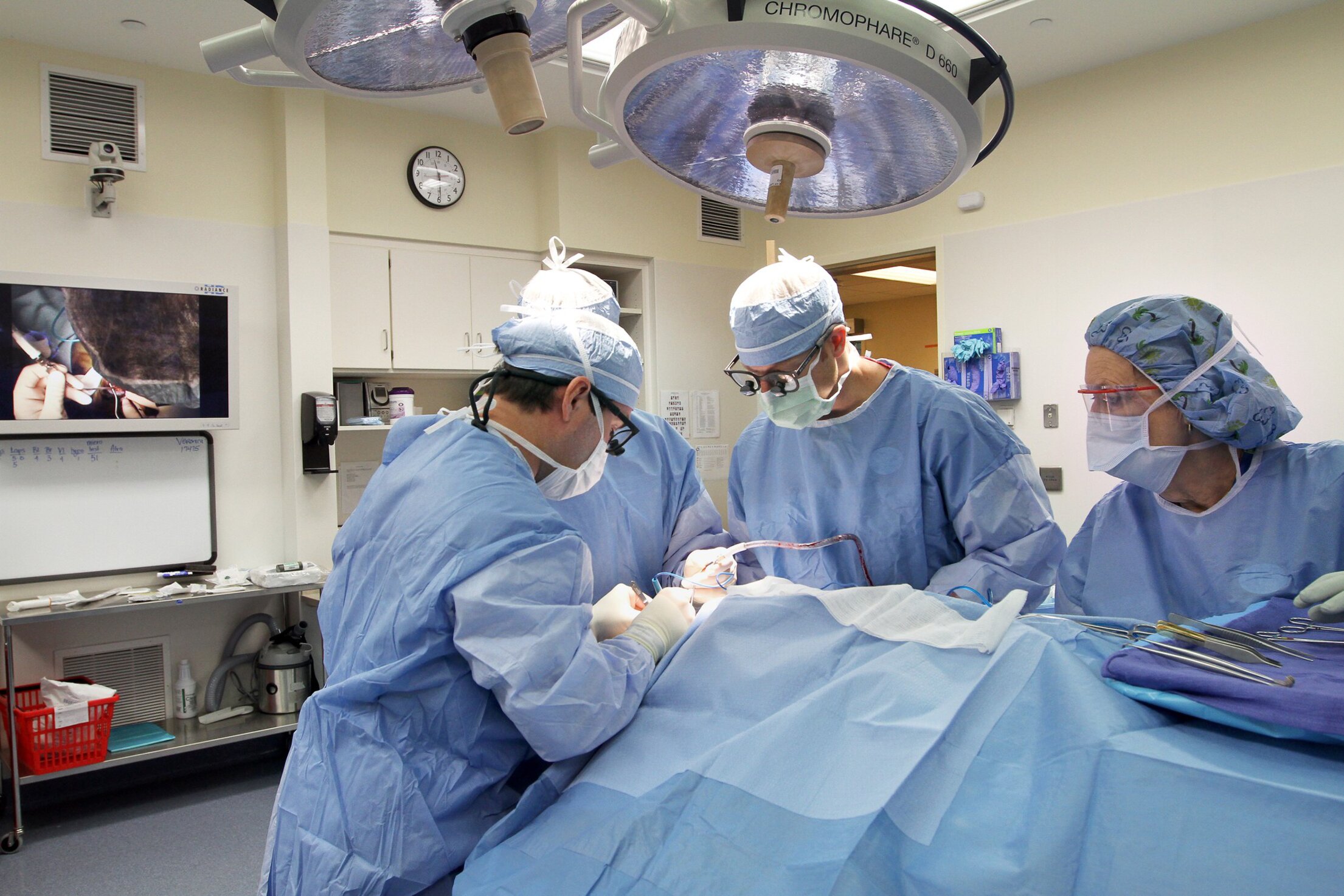 Surgical team in the OR