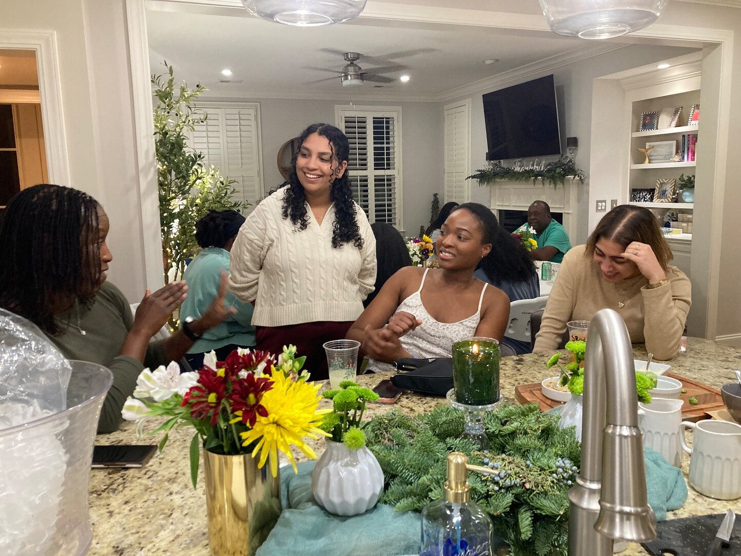 MCB Residents at the annual Friendsgiving event”