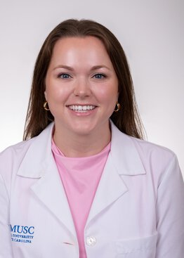 Allison Kint, PA, Oncology Hematology, wearing a white coat