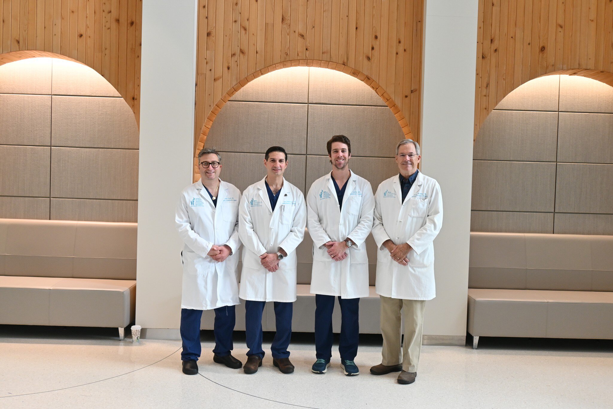 Pediatric CT Surgeons Matteo Trezzi MD, Minoo Kavarana MD, Mac Felmly, MD and Scott Bradley MD