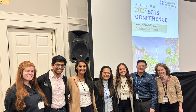 Our fellows have many opportunities to present at conferences including the 2026 SCTS Conference.