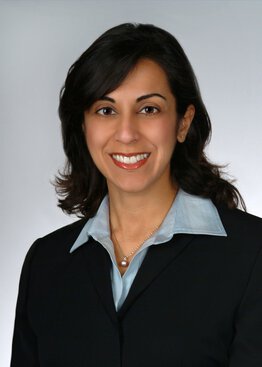 Puja S. Elias, M.D., MPH, Director, GI and Hepatology Fellowship Program, Professor, wearing a black dress shirt