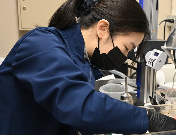 Hanna Jiang, Research Assistant in the Wang Lab